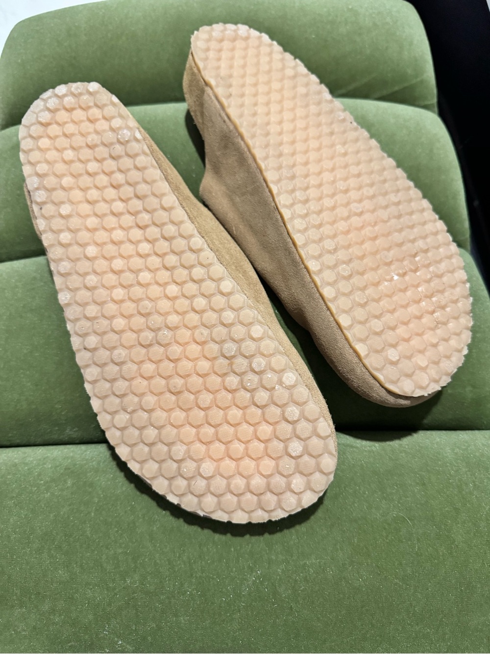 CHILLI Brown Suede Slip-On Mules - Picture 5 of 5